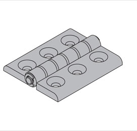 鋅合金合頁(yè)3D模型